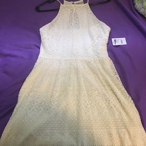 White Spring Dress (Never Worn)